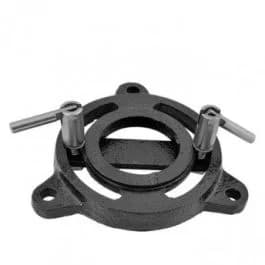 Base giratória para torno bancada 100mm Vito