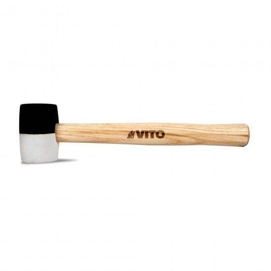 Vito Maço com Borracha Branca-preta - VIMBBP250