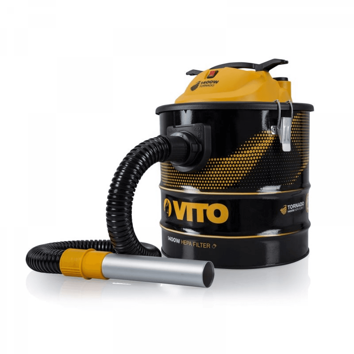 Aspirador Vito Cinzas VIASC18T - 18L 1400W