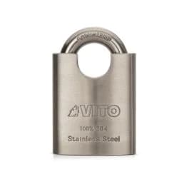 Cadeado alta segurança aço inoxidável 50mm Vito