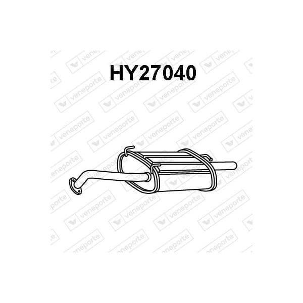 Veneporte Panela de Escape Traseira HY27040