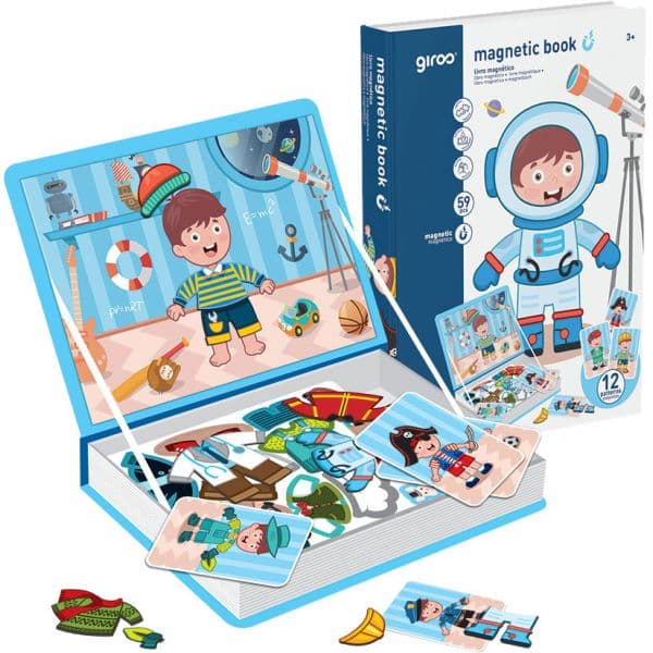 Giros Play Livro Magnético 12 Profissões - G154265