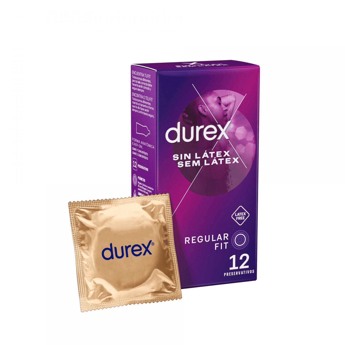 Durex Preservativos sem Látex x12