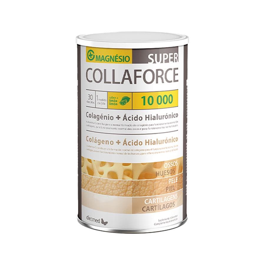 Super Collaforce Magnésio Limão 10000 mg Lata 450 g Dietmed450 gr