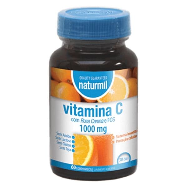 Naturmil Vitamina C 1000mg 60 Comprimidos