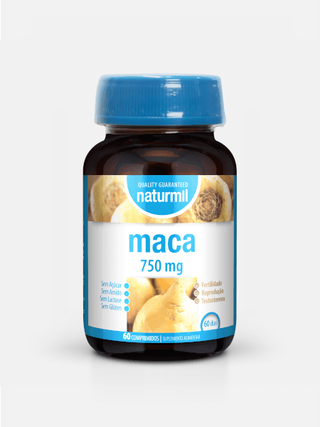 Naturmil Maca 750mg 60 Comprimidos