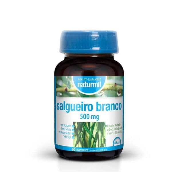 Naturmil Salgueiro Branco 500mg 60 Comprimidos