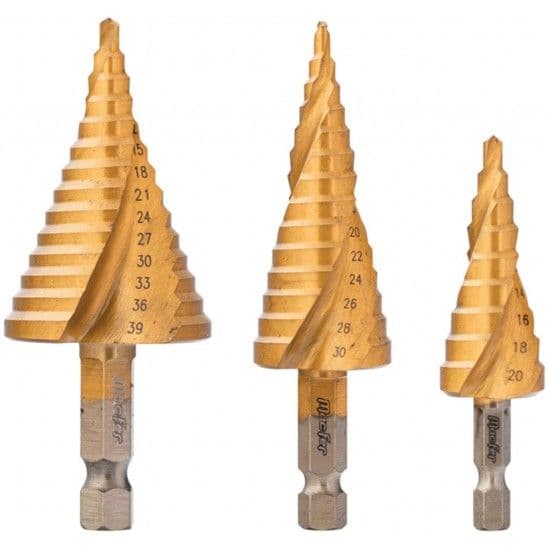 Broca escalonada HSS-M2 TIN Macfer BET 4~39mm refª 059.0099 MACFER
