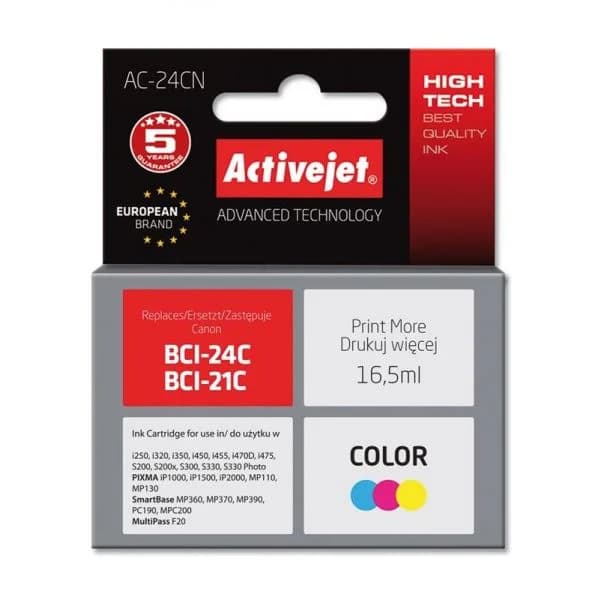 Tinteiro Canon BCI-24C Color Compatível