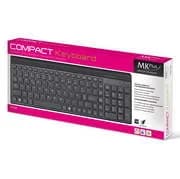TECLADO MKPLUS COMPACT 105 TECLAS USB