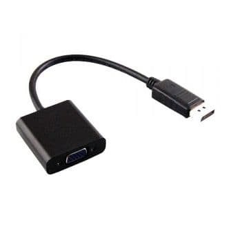 Cabo DisplayPort VGA Preto 0.20 M