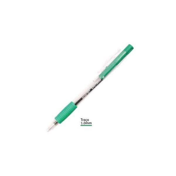 Epene Esferografica Ball Point 1.0 Retrátil Verde-1un 50un.