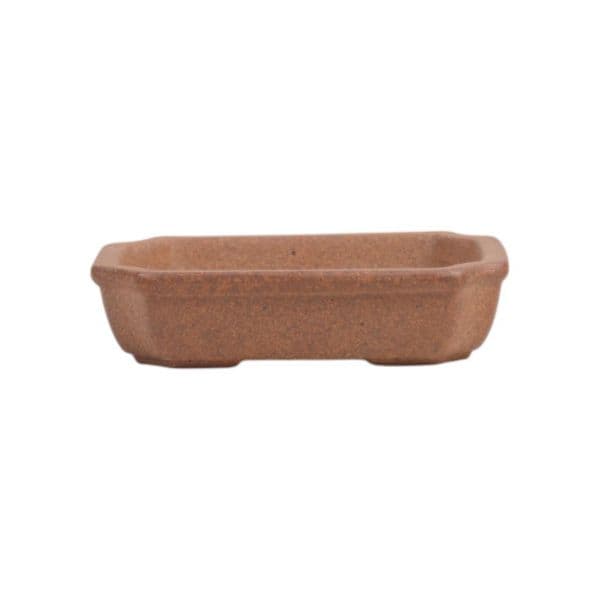 Luso Bonsai Vaso de Bonsai Rectangular 13*8*3,5 cm Sem Esmalte - Yixing - 06213