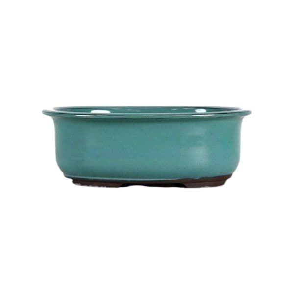 Luso Bonsai Vaso de Bonsai Oval 27*22*8 cm Verde - Japão - 85514