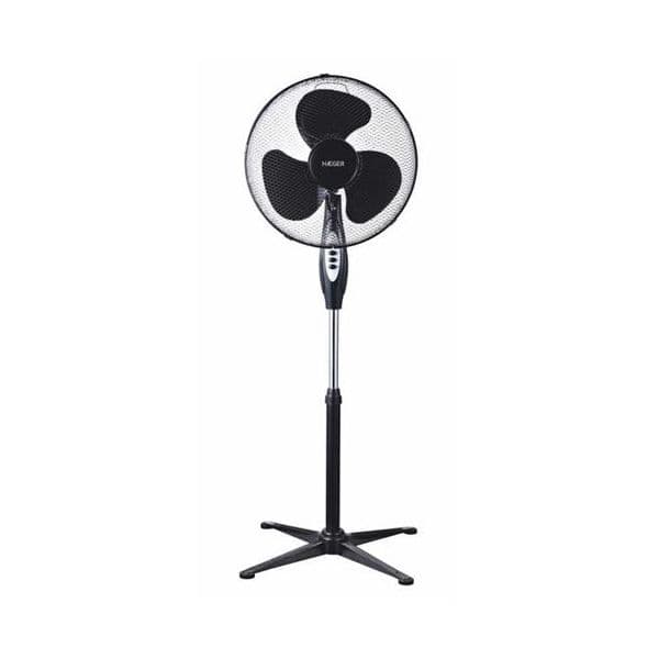 Haeger Ventilador de Pé Cross Wind Black