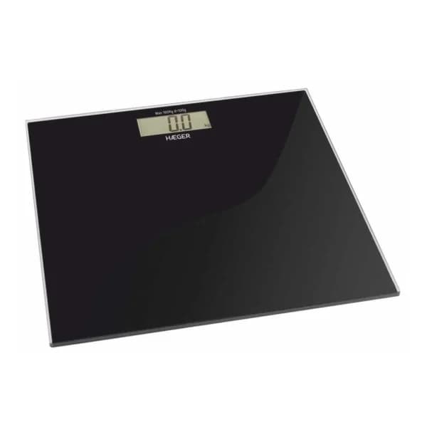 Balança digital de WC HAEGER DARK - Com pilhas incluídas