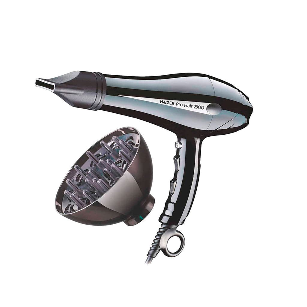 Secador de Cabelo HAEGER PRO HAIR | 2300W, 2 Velocidades