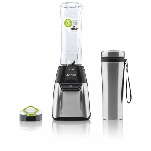 Liquidificadora Haeger Sports Inox | 600ml, Inox, 350W