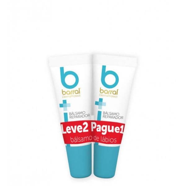 Barral Dermaprotect Bálsamo Reparador dos Lábios 2x10ml