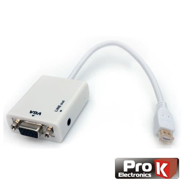Prok Conversor Hdmi -> Vga C/audio - INF-HDMIVGA02