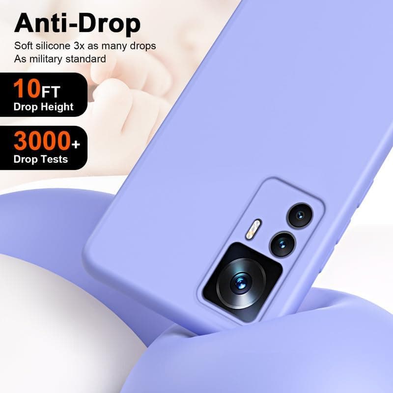 Capa Silicone Líquido Xiaomi Mi 12T/ Mi 12T Pro Preto - 96305805