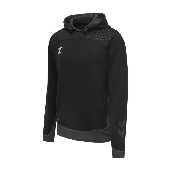 Hummel Sweatshirt com Capuz Lead Poly Hoodie 207409-2001 S Preto