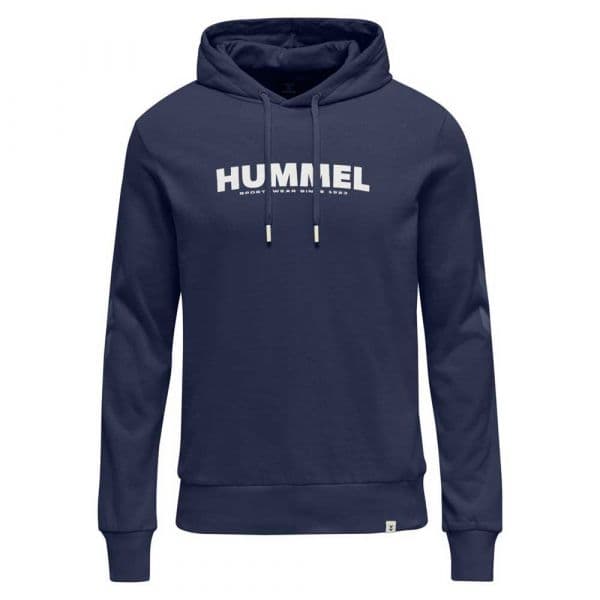 Hummel Legacy Logo Hoodie Azul XS Homem