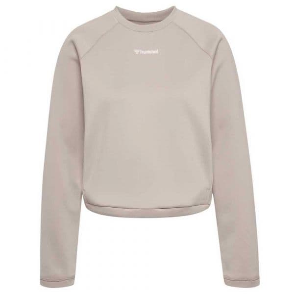Hummel Kalu Short Sweatshirt Beige XS Mulher