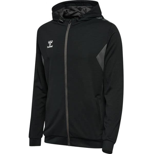 Hummel Sweatshirt com Capuz Hmlauthentic Pl Zip Hoodie 219979-2001 L Preto
