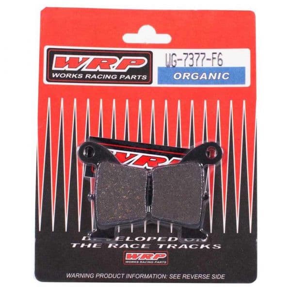 Wrp F6 Off Road Honda Pastilhas Travão Traseiro