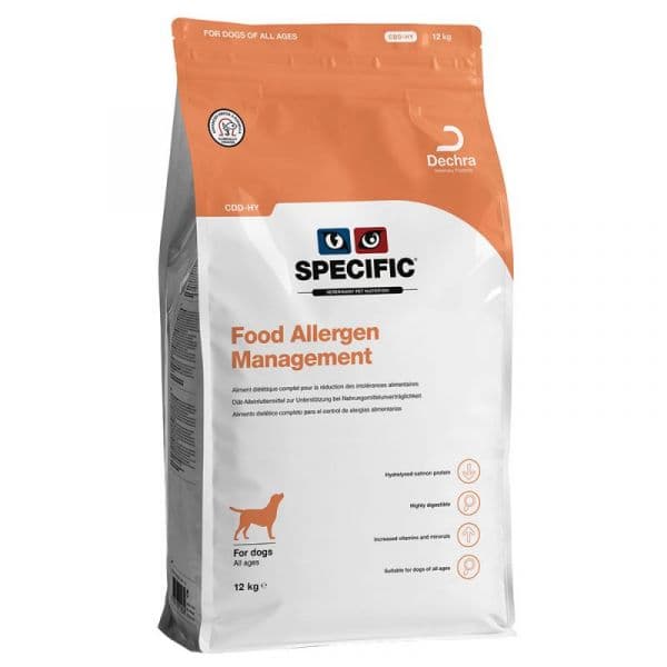 Specific Dog Vet Allergy Management CDD-HY 12Kg