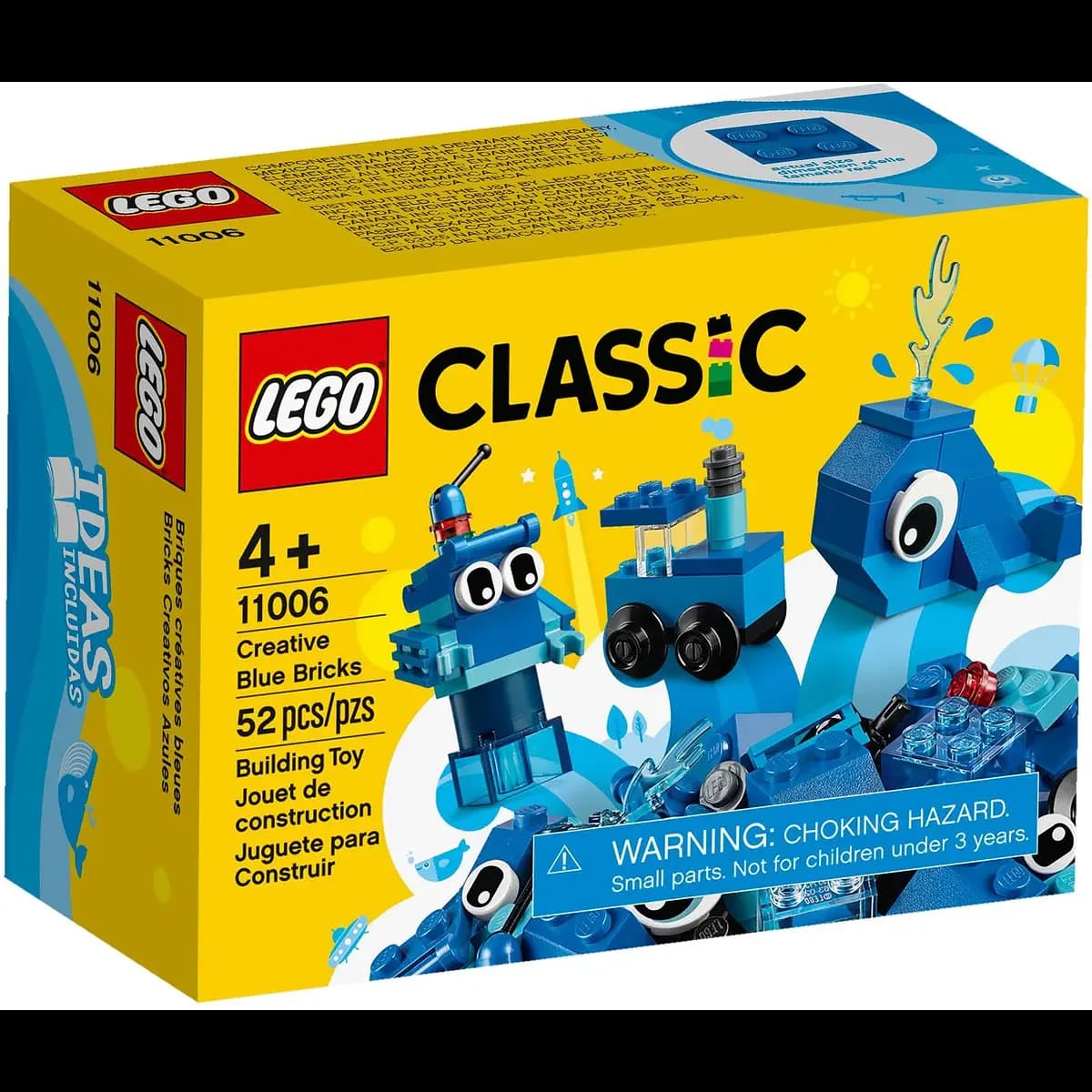 LEGO Classic Peças Azuis Criativas - 11006