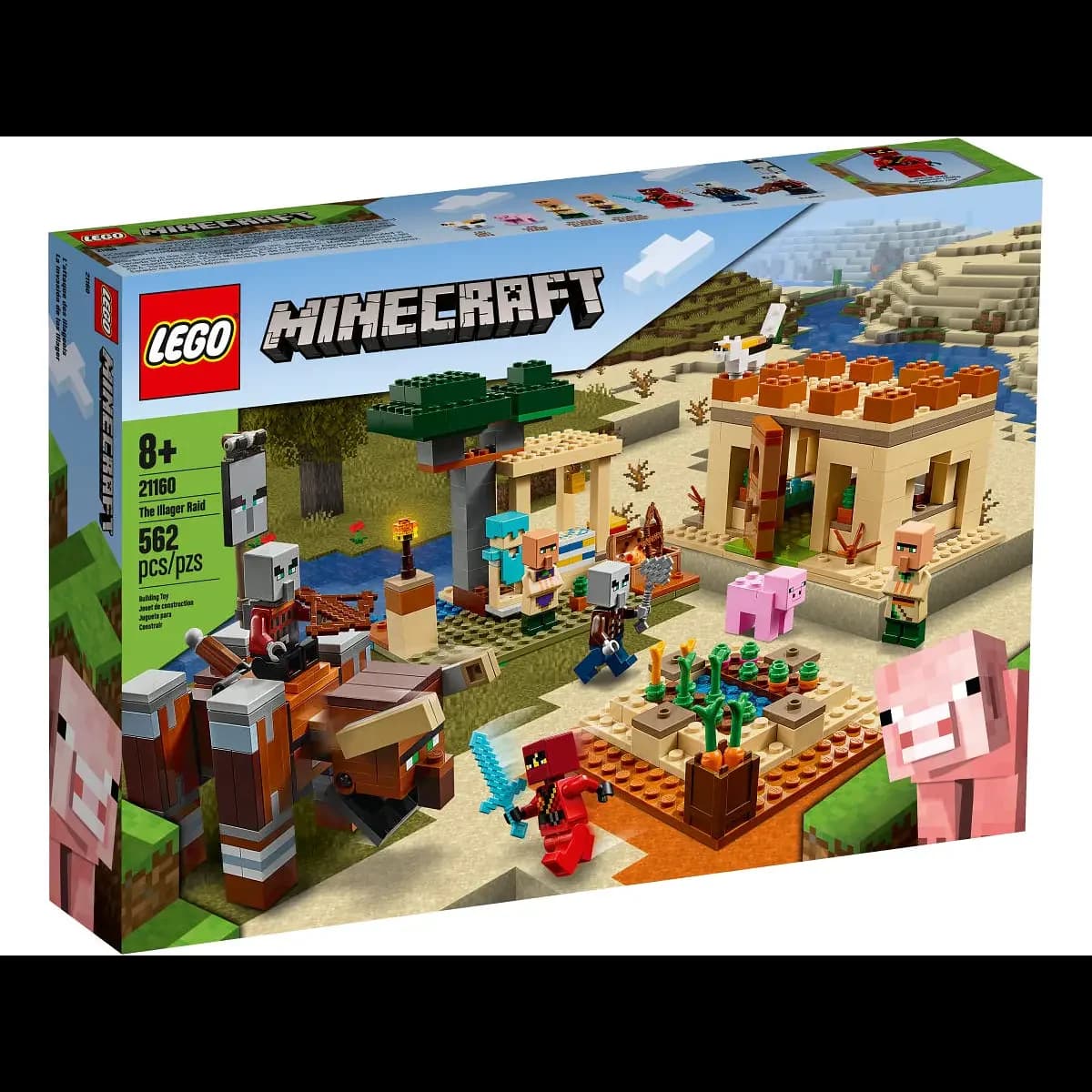 LEGO Minecraft O Ataque de Illager - 21160