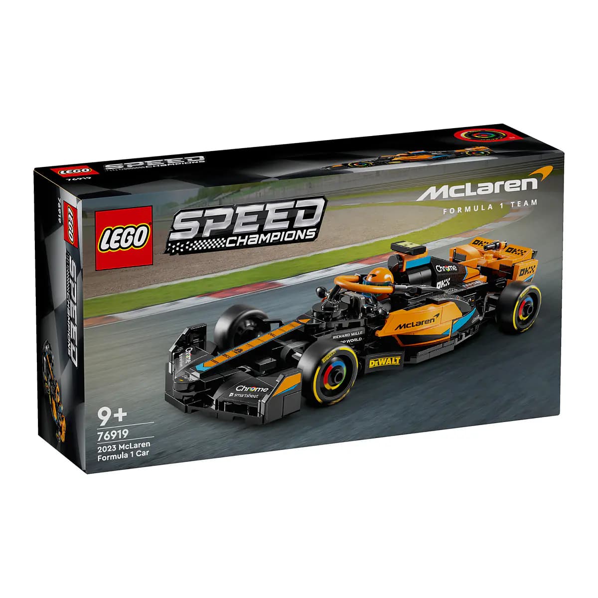 LEGO Speed Champions: Carro de Corrida F1® McLaren 2023 | Idades 9+ | 245 Peças | Item 76919