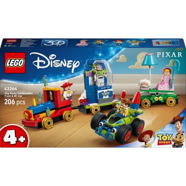 LEGO Disney Comboio e Carro RC de Celebração de Toy Story - 43264