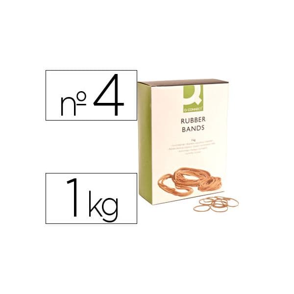 Q-Connect Pack Elásticos nº 4 1000g - KF14681