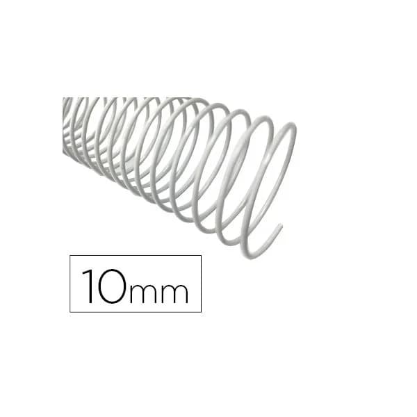 Q-connect Espiral Metálica Branco 64 5:1 10 mm 1 mm 200 un.