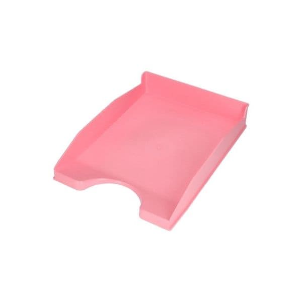 Q-Connect Tabuleiro de Secretaria KF17161 Rosa Pastel