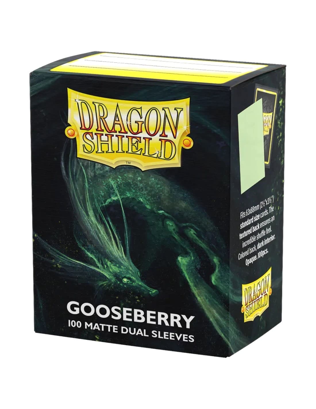 Dragon Shield Sleeves DUAL MATTE (100) Gooseberry