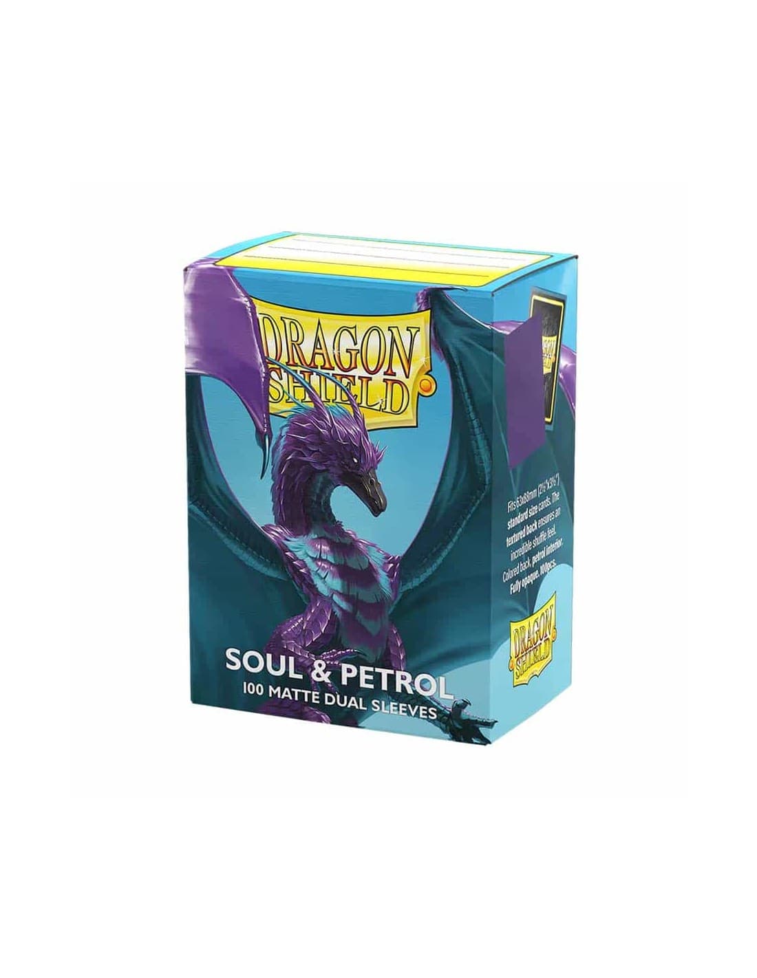 Dragon Shield Sleeves DUAL MATTE (100) Soul & Petrol