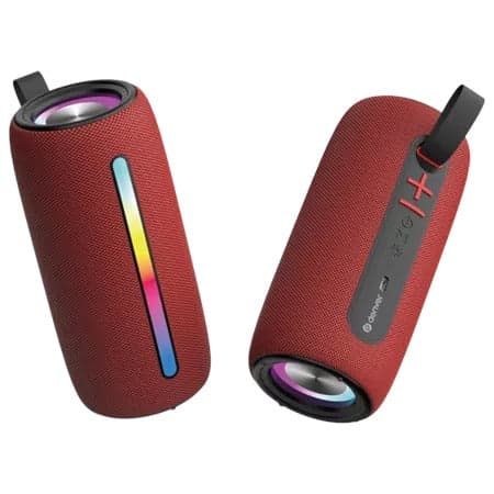 Denver BTL-360BD Coluna Portátil Bluetooth 10W Bordô