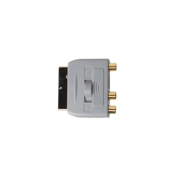 Sinox Adaptador Scart M - S-video + 3x Rca F C/ Seletor In/out