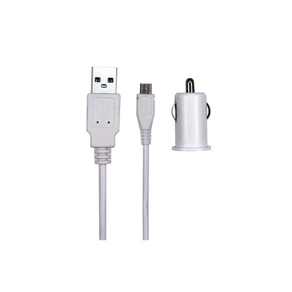 Sinos Carregador DC 12V 1x USB 2.1A branco SXI-761