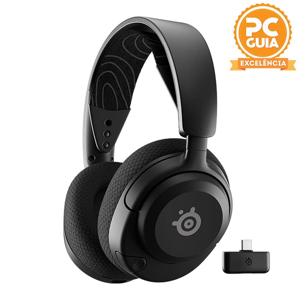 Headset SteelSeries Arctis Nova 5 Wireless/Bluetooth Preto