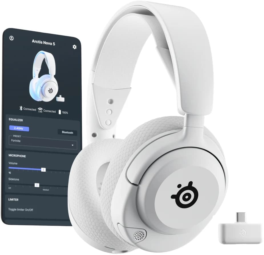 SteelSeries Arctis Nova 5 Wireless Branco