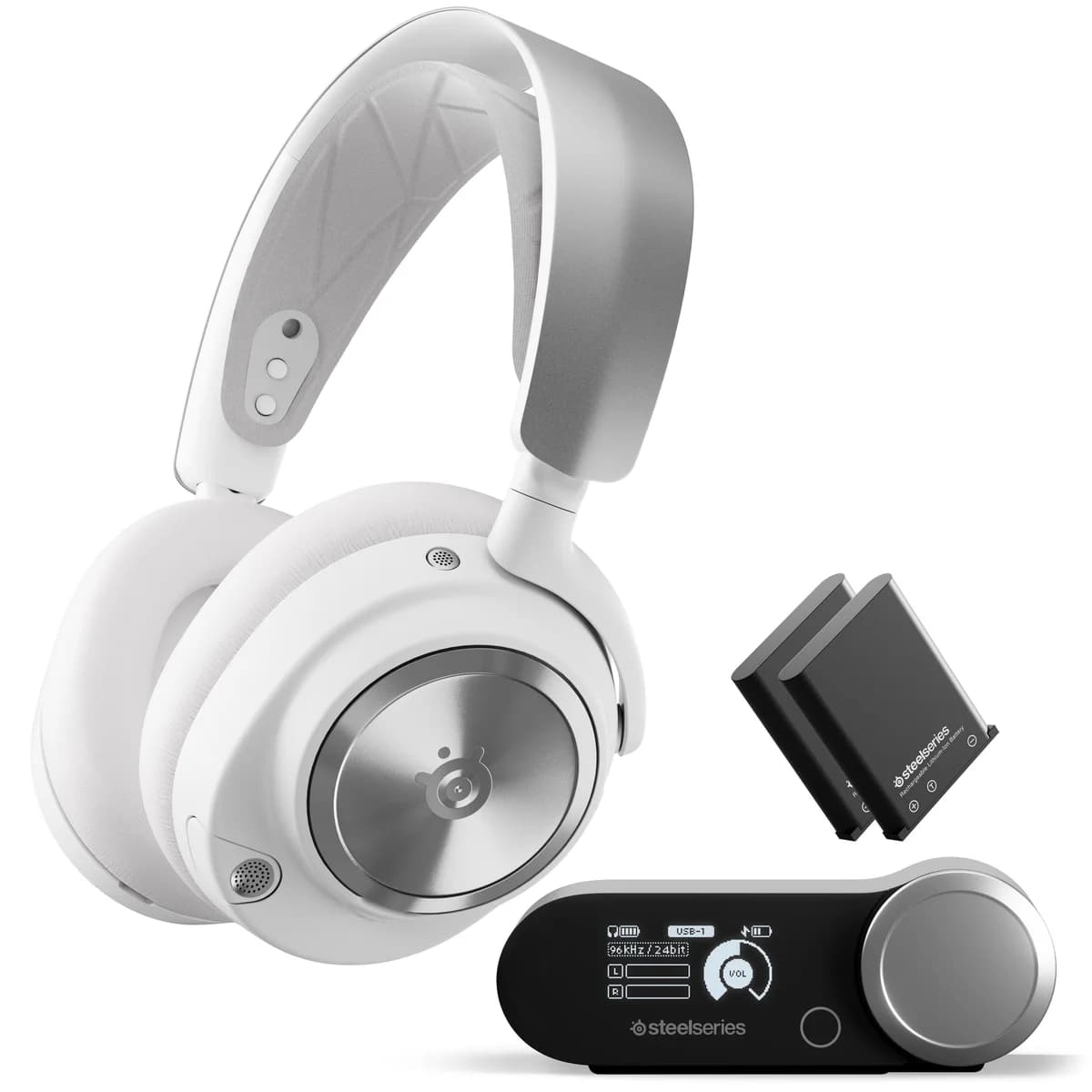 SteelSeries Arctis Nova Pro Wireless PS5 / PC Branco