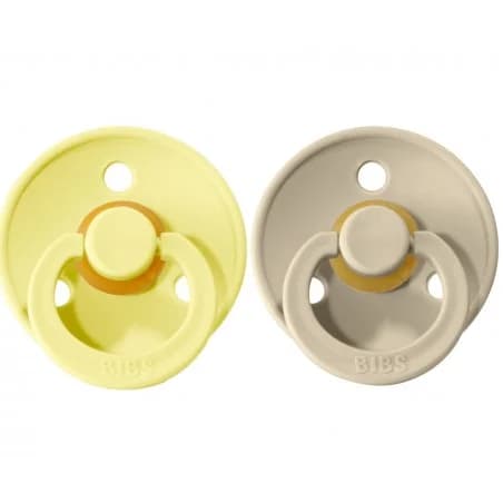 Bibs 2 Chupetas Sunshine/sand 0-6M