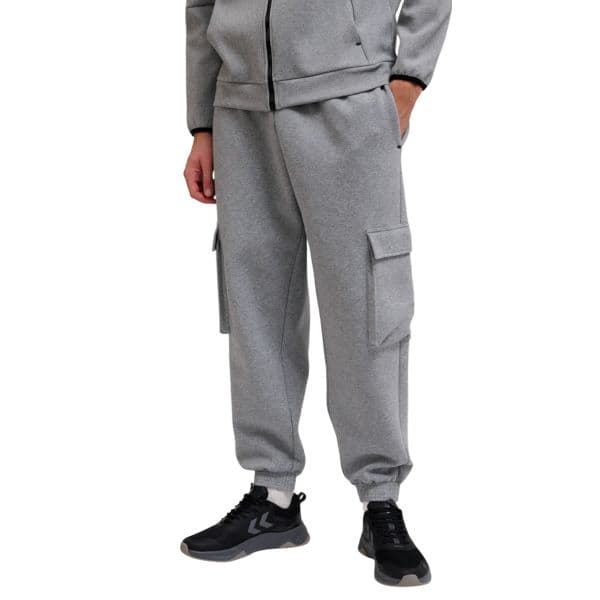 Hummel Calças Tech Fleece Loose Cargo Pant 228338-2006 M Cinzento