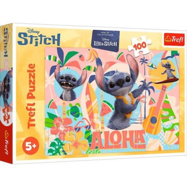 Trefl Stitch And Friends In Action 100 Peças