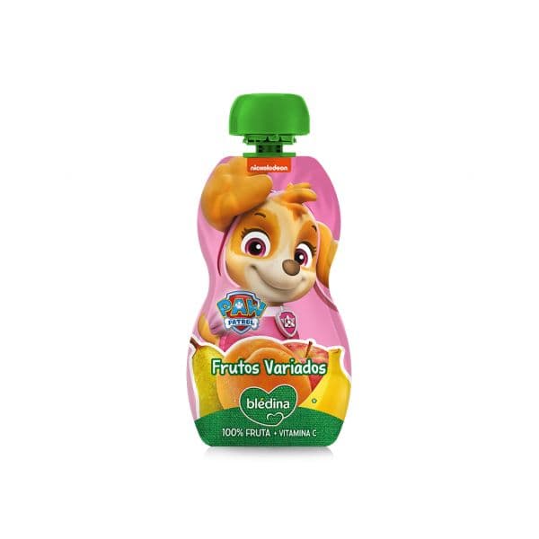 Blédina Patrulha Pata Skye Frutos Variados 100g